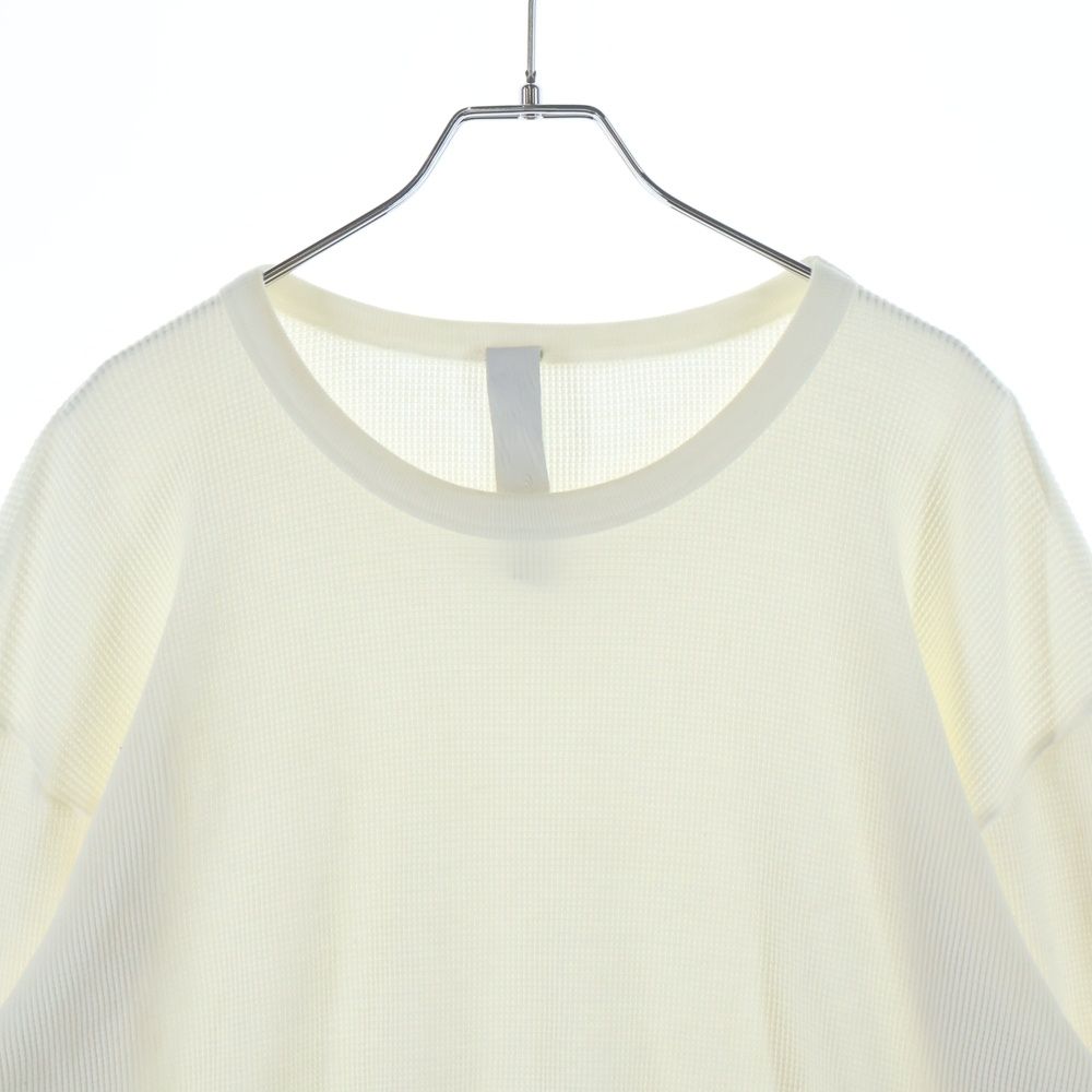 Chrome Hearts Not Thermal Cross Patch L S Long Sleeve T-Shirt White — view 3