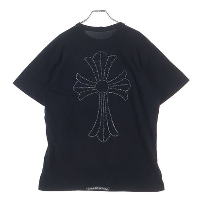 Chrome Hearts Vintage CH Cross Tee Back CH Print Short Sleeve T-Shirt Black