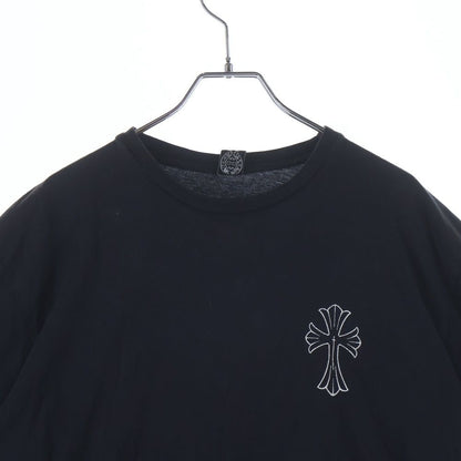 Chrome Hearts Vintage CH Cross Tee Back CH Print Short Sleeve T-Shirt Black — view 3