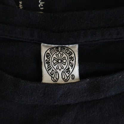Chrome Hearts Vintage CH Cross Tee Back CH Print Short Sleeve T-Shirt Black — view 7