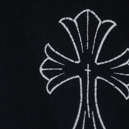 Chrome Hearts Vintage CH Cross Tee Back CH Print Short Sleeve T-Shirt Black — view 5