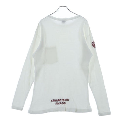 Chrome Hearts Vintage Vine Daga Embroidery Summer Long Sleeve T-Shirt White