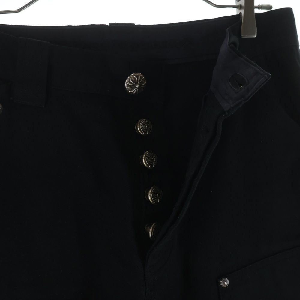 Chrome Hearts Carpenter Cnvs Blk Long Pants Black — view 6