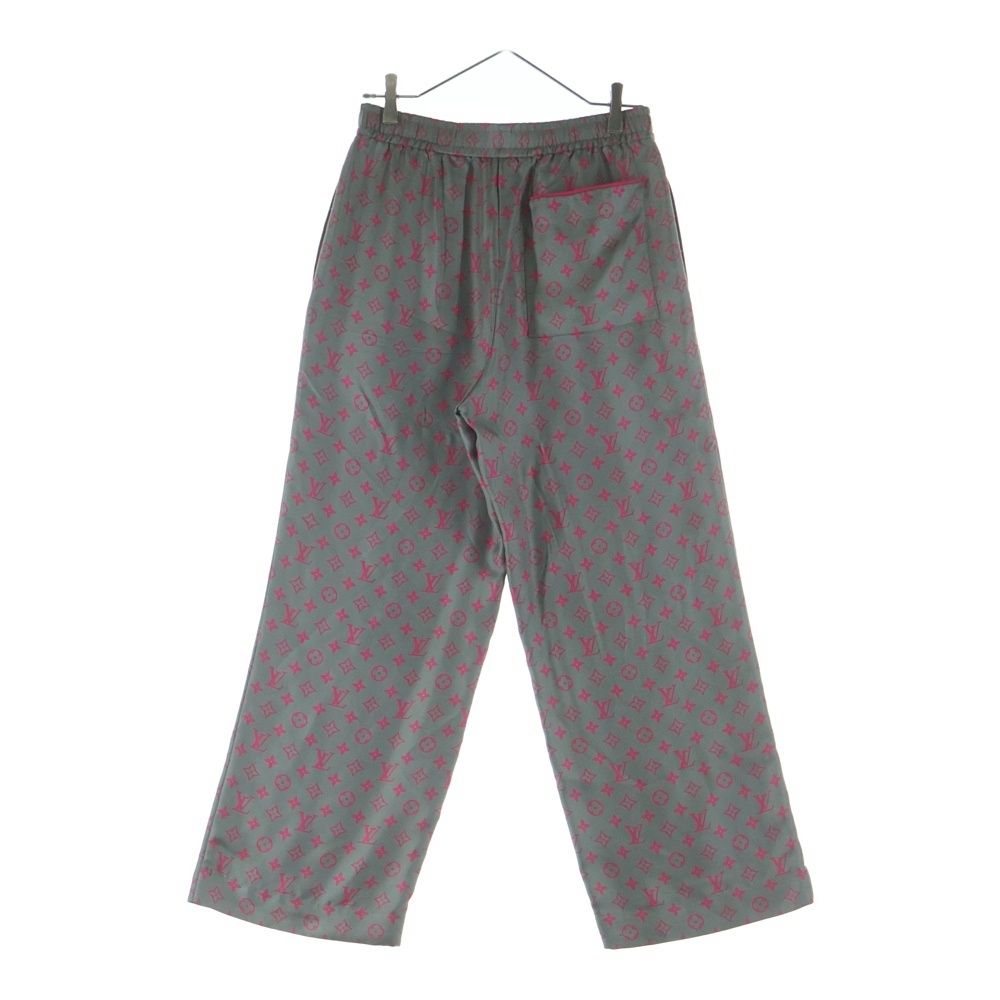 Louis Vuitton Monogram Silk Pants Gray MM Upp — view 2