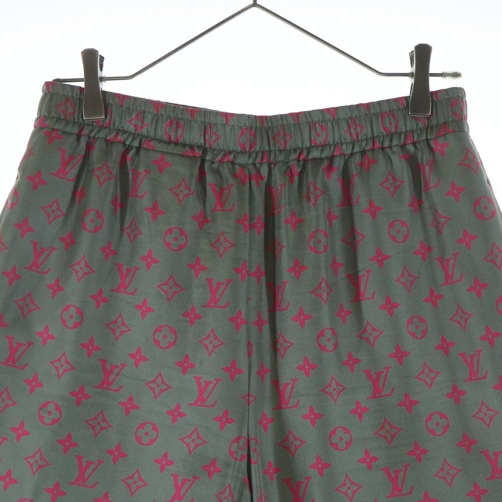 Louis Vuitton Monogram Silk Pants Gray MM Upp — view 3