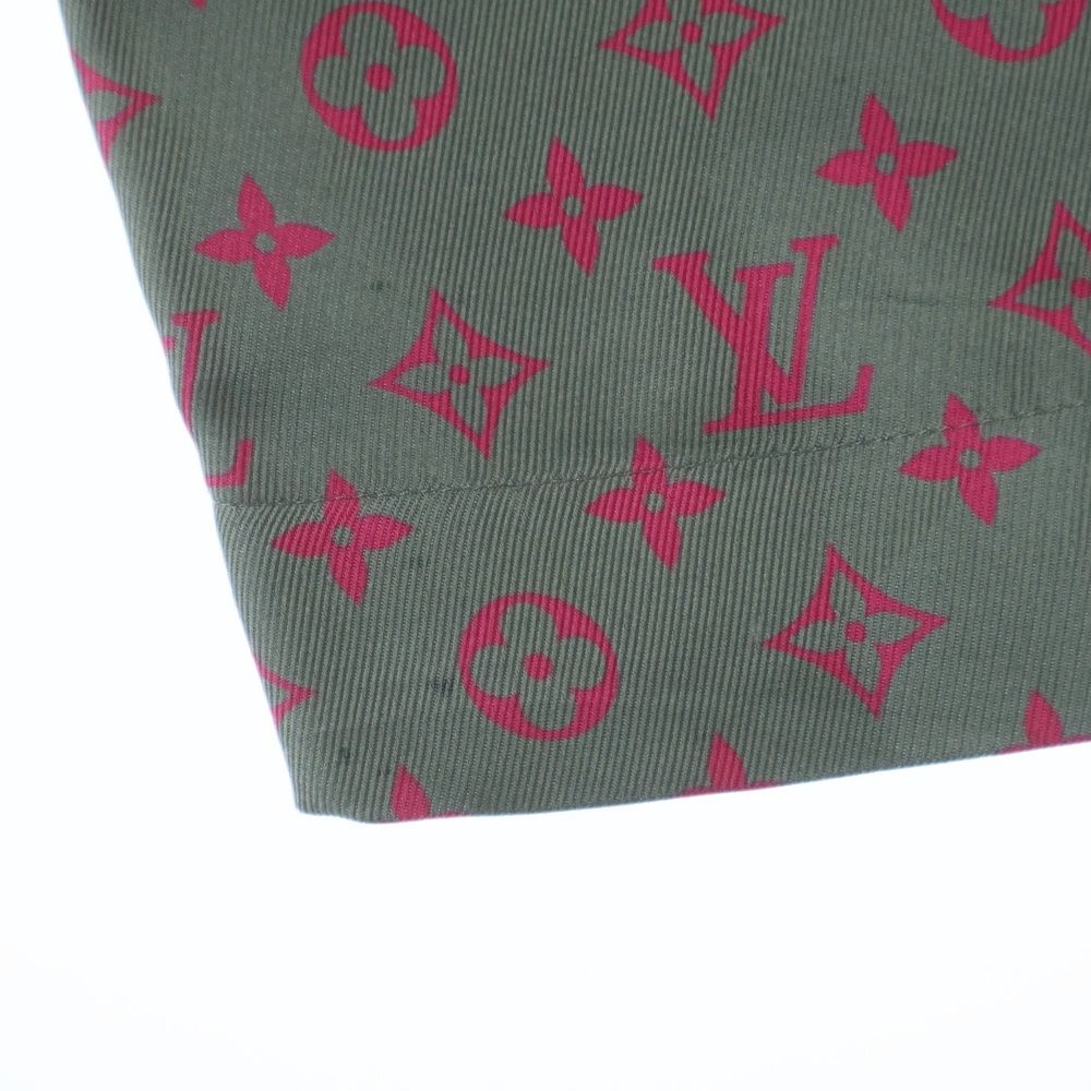 Louis Vuitton Monogram Silk Pants Gray MM Upp — view 5