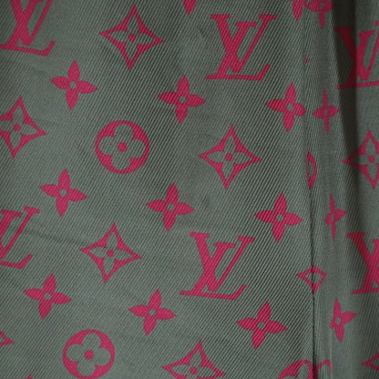 Louis Vuitton Monogram Silk Pants Gray MM Upp — view 4