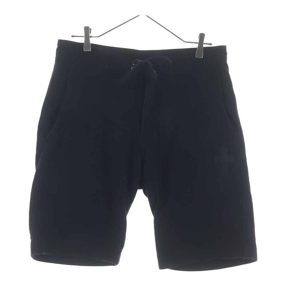 Chrome Hearts Sweatshirt Shorts with Cross Patch