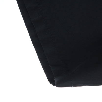 Prada Re-Nylon Triangle Logo Nylon Short Sleeve Shirt Black — view 4