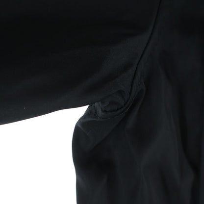 Prada Re-Nylon Triangle Logo Nylon Short Sleeve Shirt Black — view 5