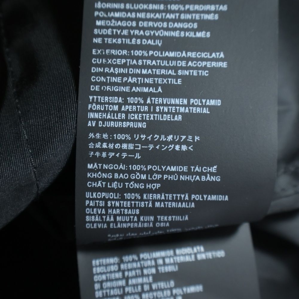 Prada Re-Nylon Triangle Logo Nylon Short Sleeve Shirt Black — view 7