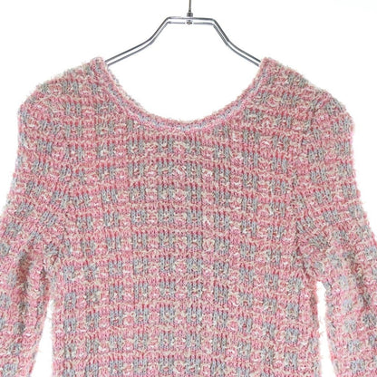 Balenciaga Back to Front Dress Tweed Pink — view 4