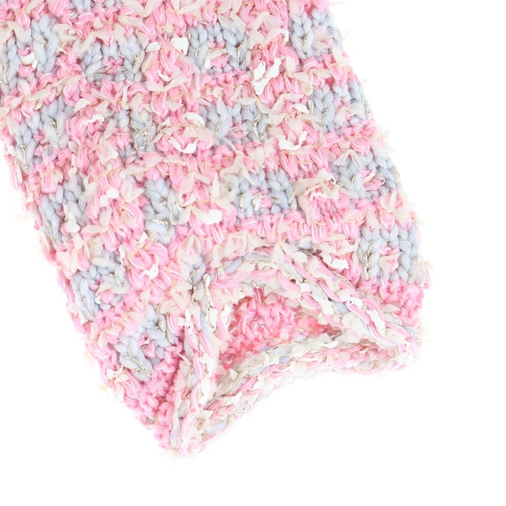Balenciaga Back to Front Dress Tweed Pink — view 5