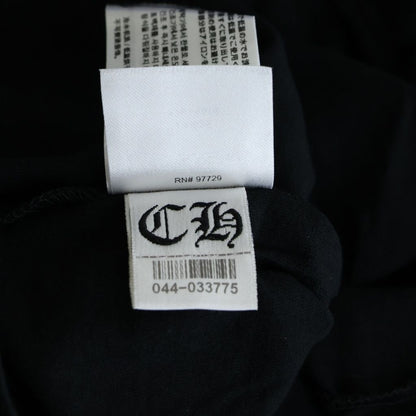 Chrome Hearts CH L S 1 Neck Logo Long Sleeve T-Shirt Black Pink — view 8