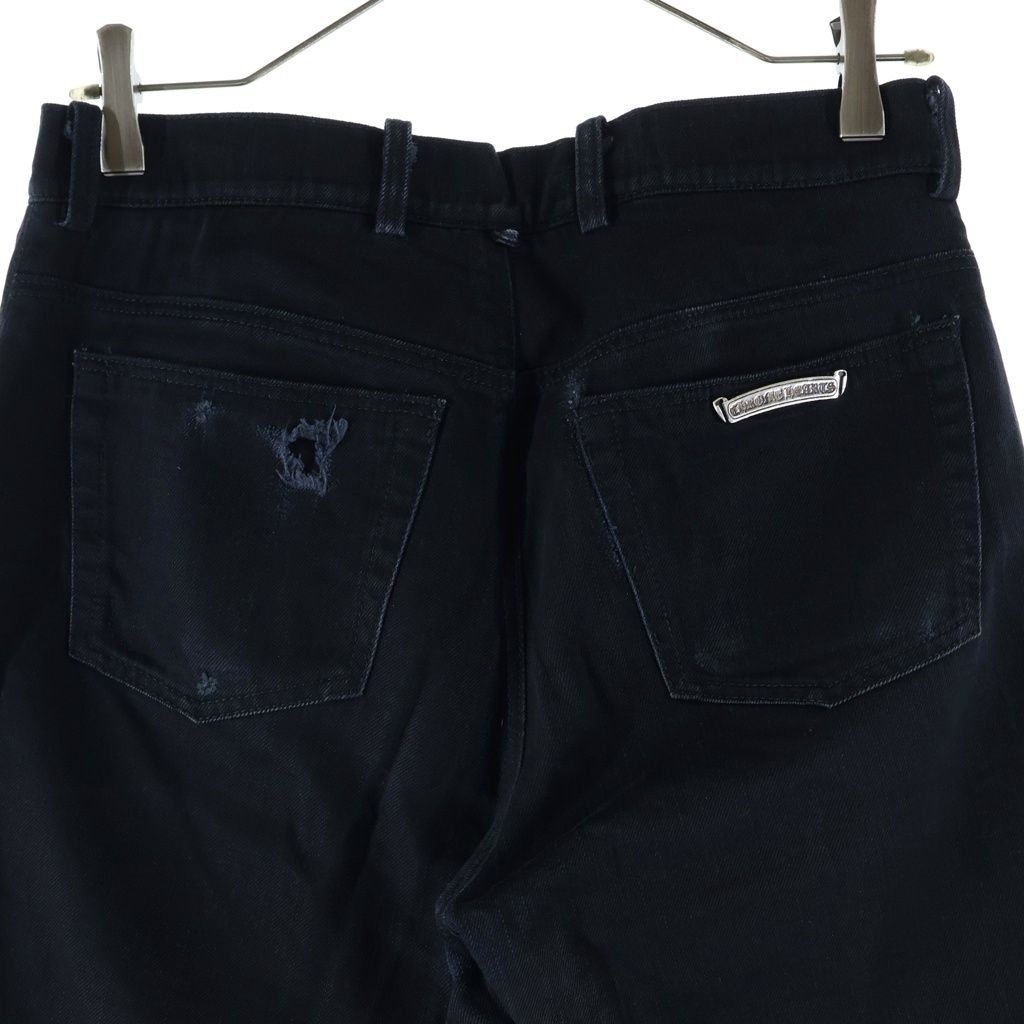 Chrome Hearts Vintage SL Fleurknee Denim Pants — view 4