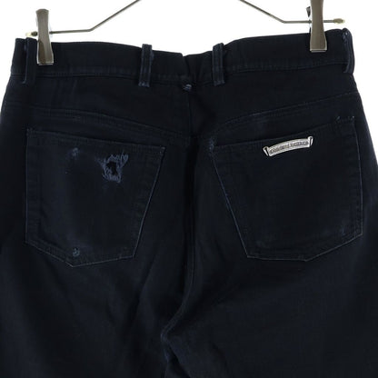 Chrome Hearts Vintage SL Fleurknee Denim Pants — view 4