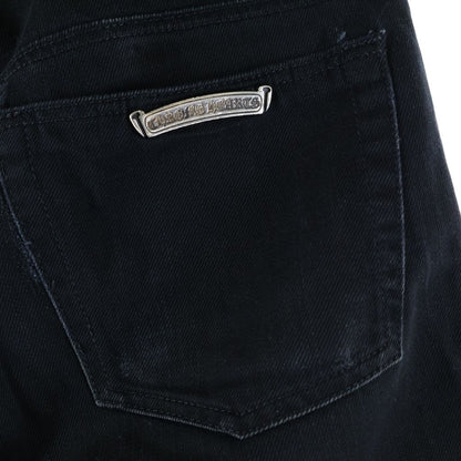 Chrome Hearts Vintage SL Fleurknee Denim Pants — view 7