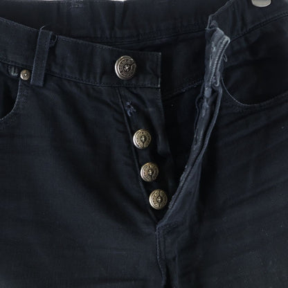 Chrome Hearts Vintage SL Fleurknee Denim Pants — view 5