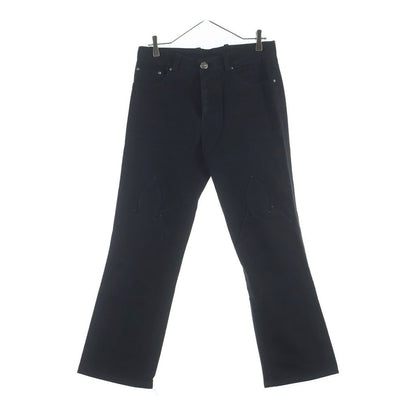 Chrome Hearts Vintage Fleurknee Dnm Pants Denim Black