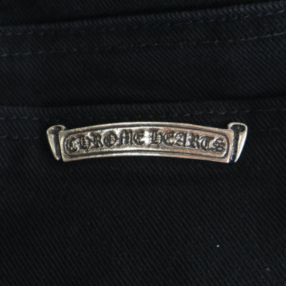Chrome Hearts Vintage Fleurknee Dnm Pants Denim Black — view 8