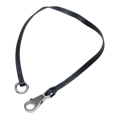 Hermes Soldered Shoulder Strap Black Leather