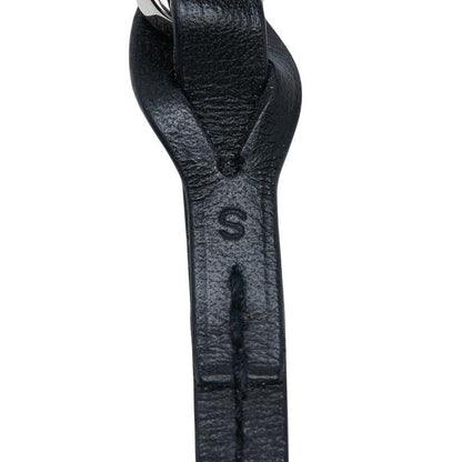 Hermes Soldered Shoulder Strap Black Leather — view 4