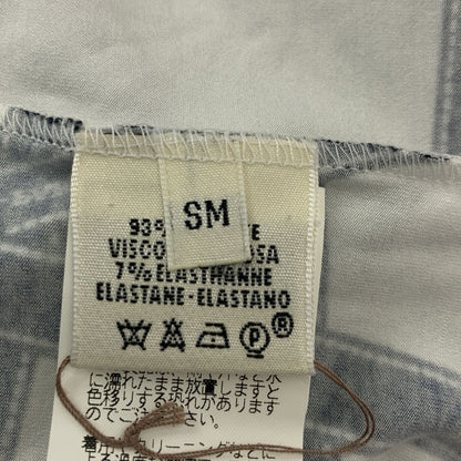 Hermes Bolduc Ribbon Logo T-Shirt SM White Black — view 6