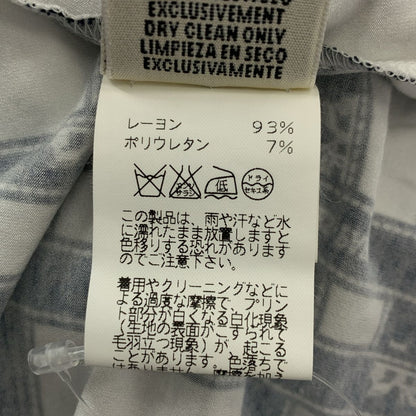 Hermes Bolduc Ribbon Logo T-Shirt SM White Black — view 7