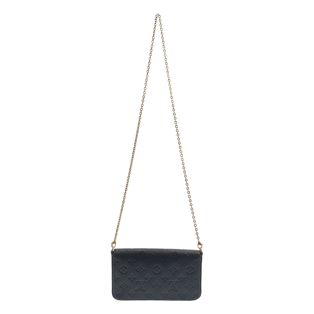 Louis Vuitton Pochette Felicity Monogram Shoulder Bag Black — view 2