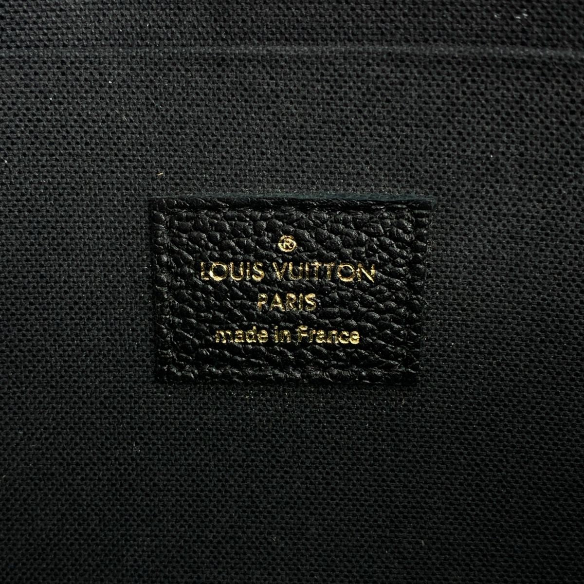Louis Vuitton Pochette Felicity Monogram Shoulder Bag Black — view 6