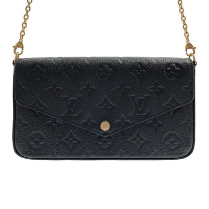 Louis Vuitton Pochette Felicity Monogram Shoulder Bag Black — view 3
