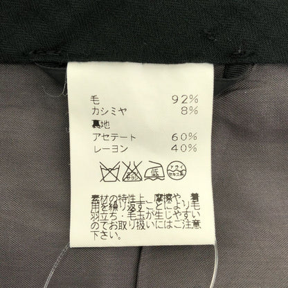 Hermes Cashmere Blend Trousers Wool Pants 40 Gray — view 7