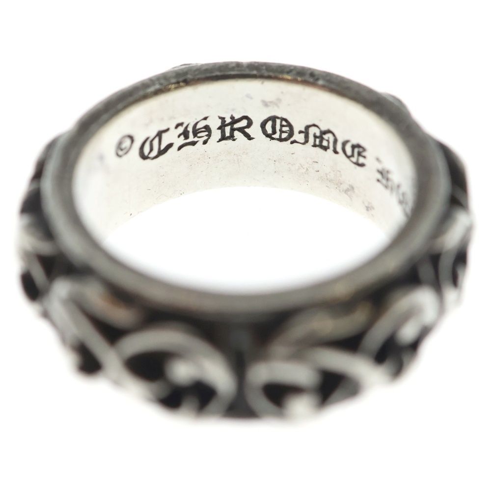 Chrome Hearts Etrnity Vine Band Eternity Silver Ring — view 5