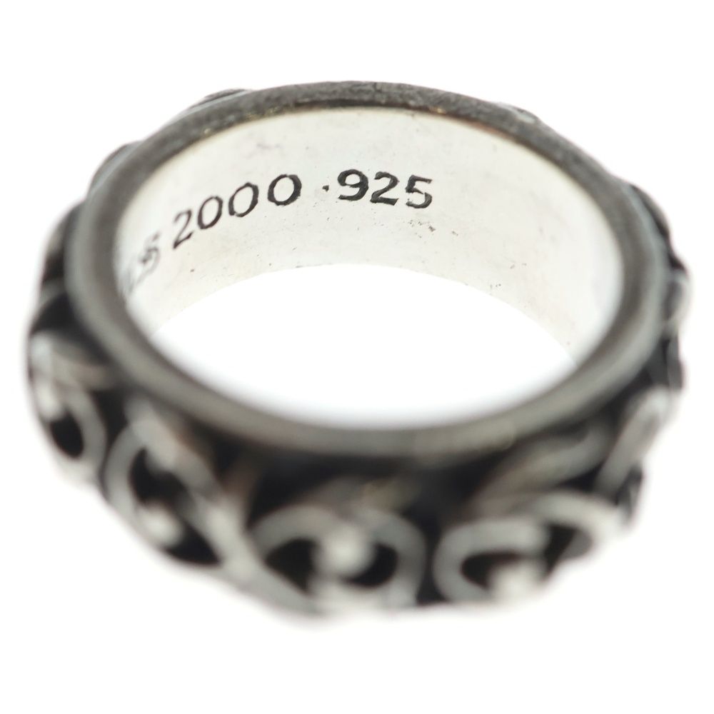 Chrome Hearts Etrnity Vine Band Eternity Silver Ring — view 6