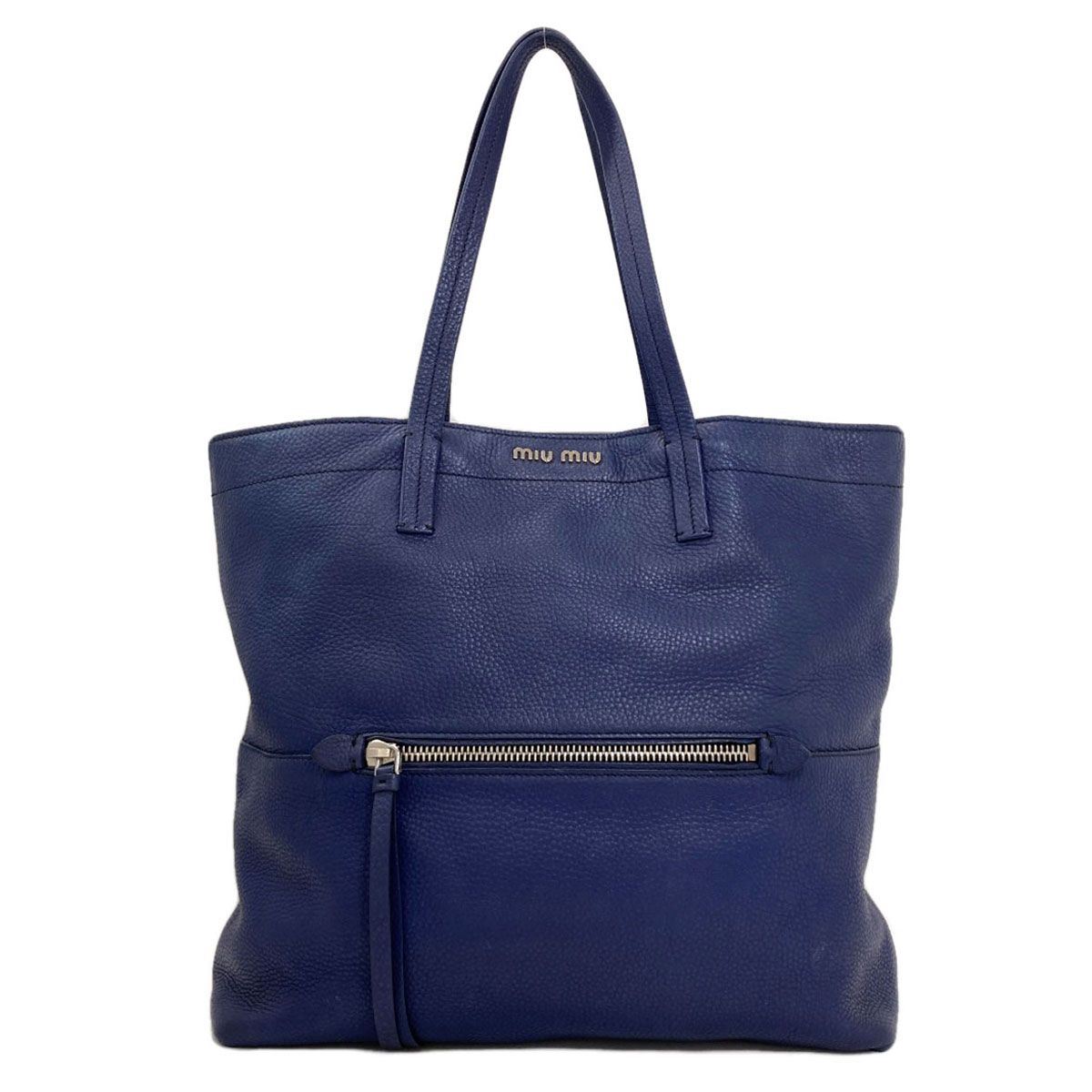 Miu Miu Logo Tote Calf