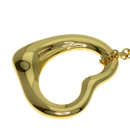 Tiffany & Co Open Heart Necklace 18k Yellow Gold — view 4