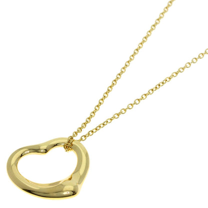 Tiffany & Co Open Heart Necklace 18k Yellow Gold