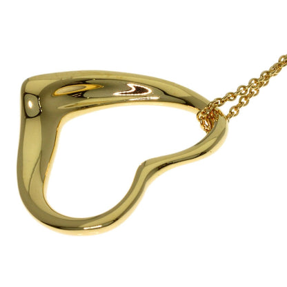 Tiffany & Co Open Heart Necklace 18k Yellow Gold — view 5