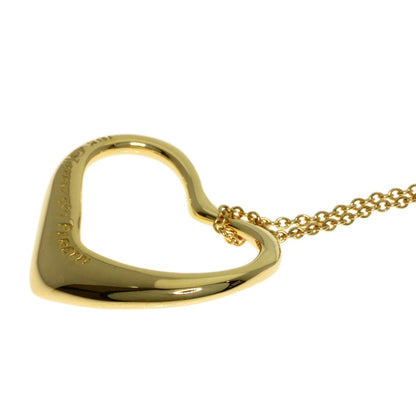 Tiffany & Co Open Heart Necklace 18k Yellow Gold — view 6
