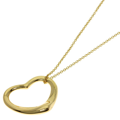 Tiffany & Co Open Heart Necklace 18k Yellow Gold