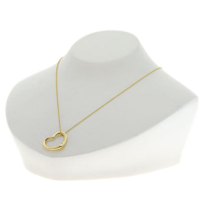 Tiffany & Co Open Heart Necklace 18k Yellow Gold — view 4