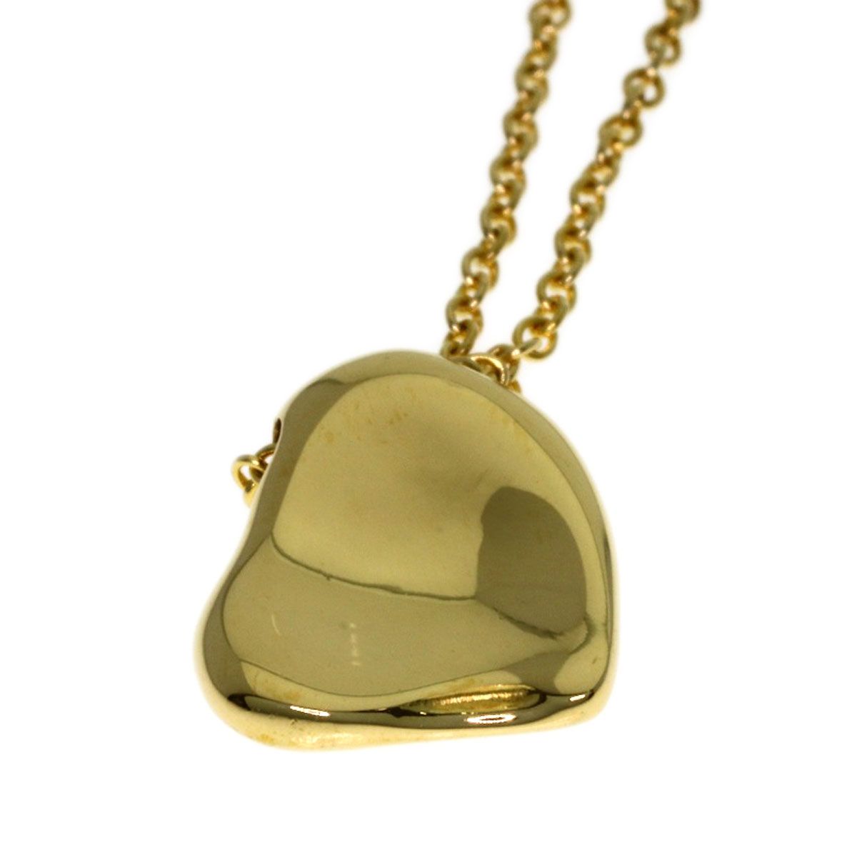Tiffany & Co Full Heart Necklace 18k Yellow Gold — view 6