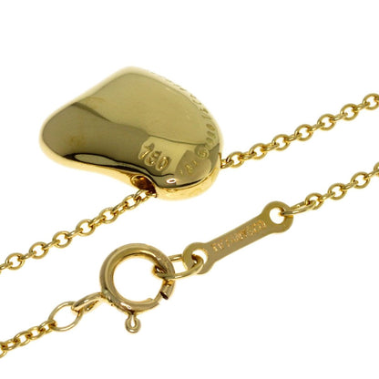 Tiffany & Co Full Heart Necklace 18k Yellow Gold — view 2