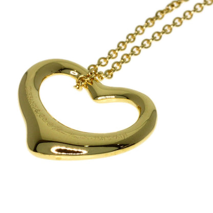 Tiffany & Co Open Heart Necklace 18k Yellow Gold — view 7