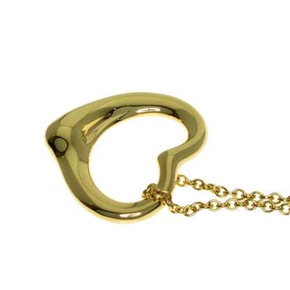 Tiffany & Co Open Heart Necklace 18k Yellow Gold — view 6
