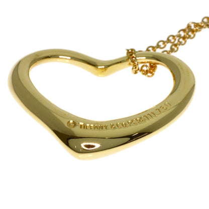 Tiffany & Co Open Heart Necklace 18k Yellow Gold — view 7
