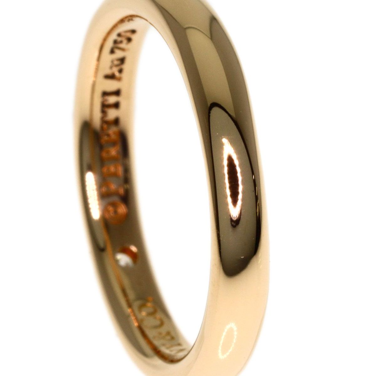Tiffany & Co Diamond Wedding Ring 18k Pink Gold — view 6