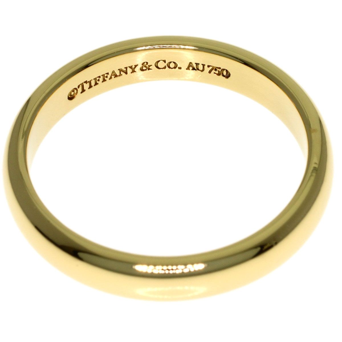 Tiffany & Co Wedding Ring 18k Yellow Gold — view 4