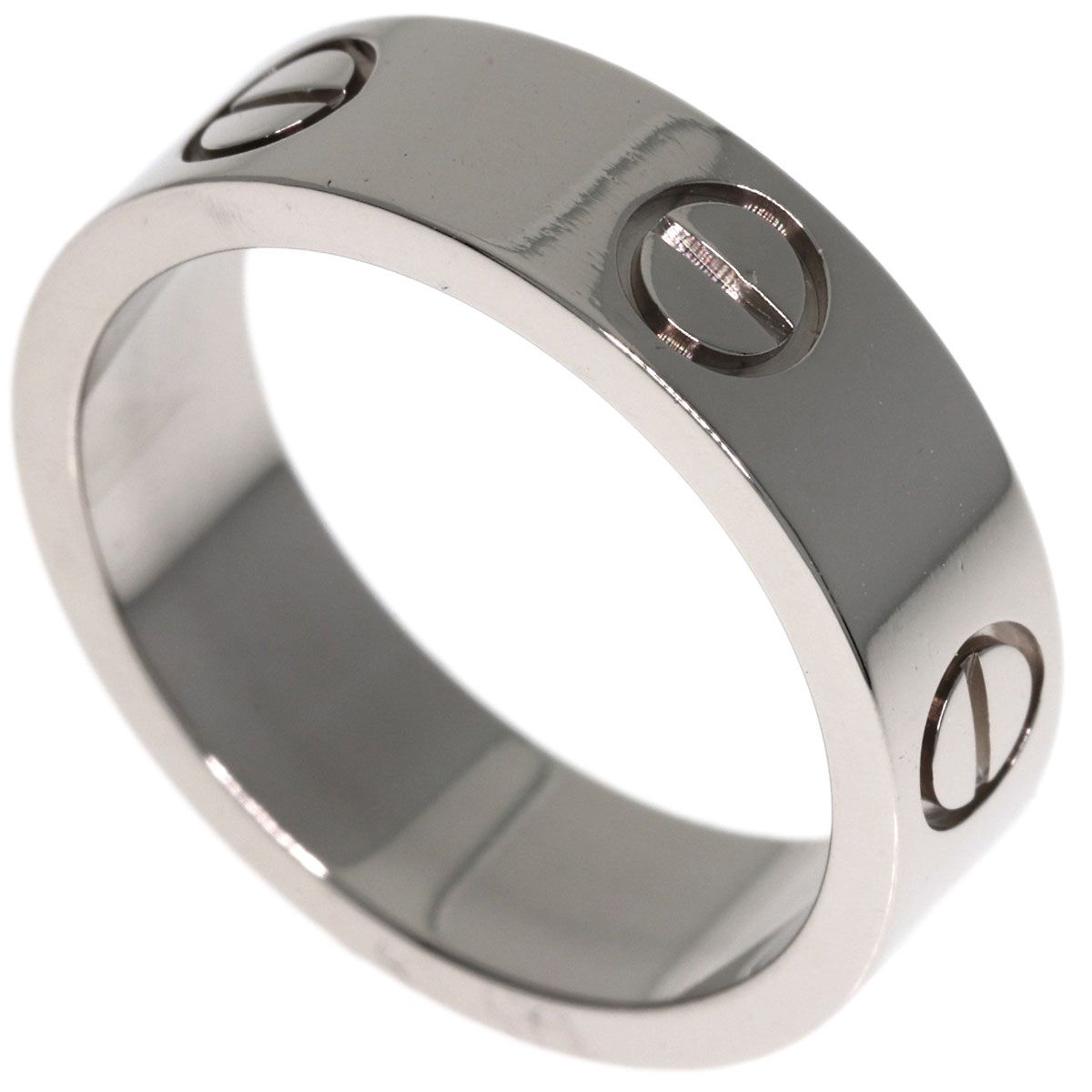 Cartier Love Ring 52 18k White Gold