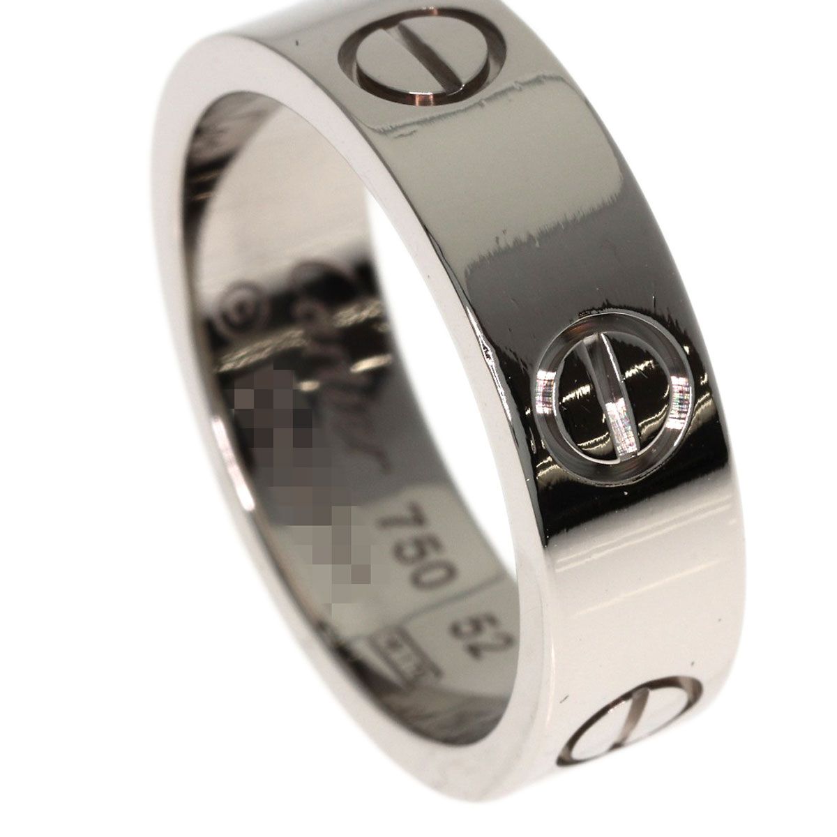 Cartier Love Ring 52 18k White Gold — view 6